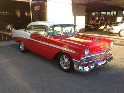 1956 Chevrolet Bel Air 56 Chevy Bel Air HT - Click to see full-size photo viewer